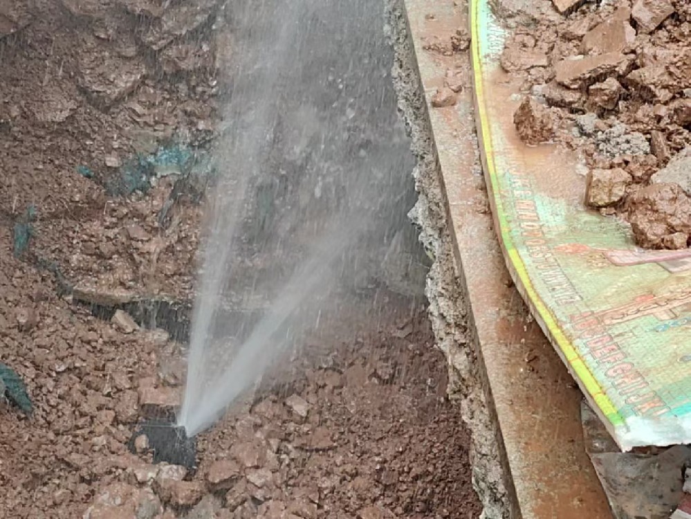 清远消防水管漏水检测定点开挖